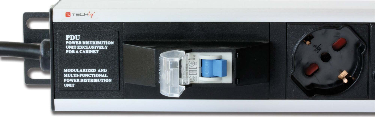 Multipresa Verticale per Rack 12 Posti Schuko con Magnetotermico Fai da te/Materiale elettrico/Multiprese Scontolo.net - Potenza, Commerciovirtuoso.it