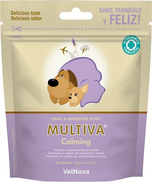 MULTIVA-CALMING-DOG-SMALL/MINIATURE-25-CHEWS