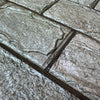 Piastrelle 3D a rilievo AUTOADESIVE in PVC 30x30cm Pietra, mattoni, marmo. Idrorepellenti