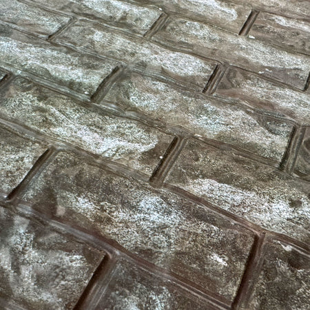 Piastrelle 3D a rilievo AUTOADESIVE in PVC 30x30cm Pietra, mattoni, marmo. Idrorepellenti