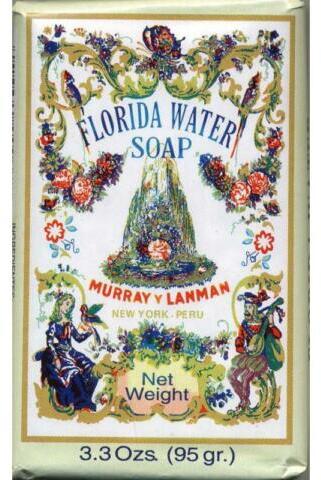 Murray & Lanman Saponetta Esoterica Jabon Agua Florida 95 G Saponetta per Eliminare Le Energie Negative Mix Di Fiori