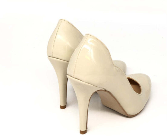 MUSACCO Decollétè donna vernice beige