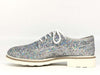 MUSACCO Scarpa allacciata donna glitter argento
