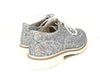 MUSACCO Scarpa allacciata donna glitter argento