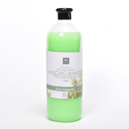 Dispenser di Sapone liquido da 500 mL profumato dermatologicamente testato con glicerina vegetale