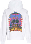 MUSHROOM-Felpa-Cappuccio-Uomo-Alien-Smoke-Hoodie-White-da-uomo