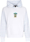 MUSHROOM-Felpa-Cappuccio-Uomo-Discovery-Hoodie-White-da-uomo