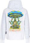 MUSHROOM-Felpa-Cappuccio-Uomo-Discovery-Hoodie-White-da-uomo