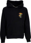 MUSHROOM-Felpa-Cappuccio-Uomo-Meditation-Hoodie-Black-da-uomo