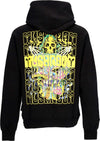 MUSHROOM-Felpa-Cappuccio-Uomo-Skeleton-Hoodie-Black-da-uomo