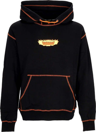 MUSHROOM-Felpa-Cappuccio-Uomo-Vampire-Hoodie-Black-da-uomo