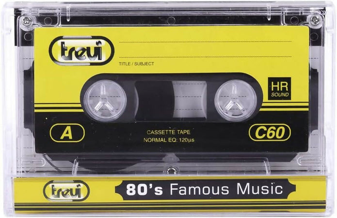 Musicassette audio confezione da 4 trevi c60