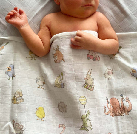 Mussola Atelier Choux Bèbè Choux Cotone Casa e cucina/Tessili per la casa/Biancheria per culle e lettini/Coperte e copertine/Copertine avvolgenti La Casa Del Bebè - Napoli, Commerciovirtuoso.it