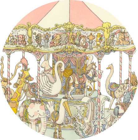 Mussola-Atelier-Choux-Carousel-Rosa-Cotone