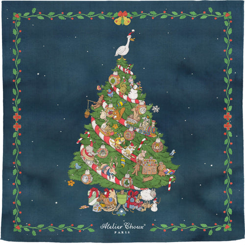 Mussola Atelier Choux Christmas Eve Cotone Casa e cucina/Tessili per la casa/Biancheria per culle e lettini/Coperte e copertine/Copertine avvolgenti La Casa Del Bebè - Napoli, Commerciovirtuoso.it