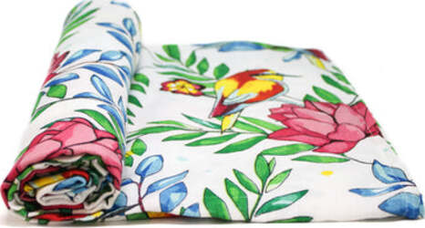 Mussola Tommy Lise Blooming Day Casa e cucina/Tessili per la casa/Biancheria per culle e lettini/Coperte e copertine/Copertine avvolgenti La Casa Del Bebè - Napoli, Commerciovirtuoso.it