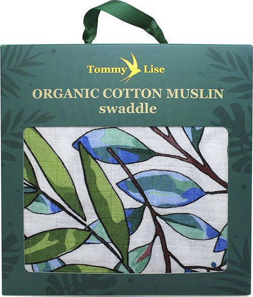 Mussola Tommy Lise Dancing Shrub Casa e cucina/Tessili per la casa/Biancheria per culle e lettini/Coperte e copertine/Copertine avvolgenti La Casa Del Bebè - Napoli, Commerciovirtuoso.it