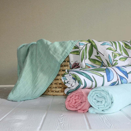 Mussola Tommy Lise Dreamy Green Verde Casa e cucina/Tessili per la casa/Biancheria per culle e lettini/Coperte e copertine/Copertine avvolgenti La Casa Del Bebè - Napoli, Commerciovirtuoso.it