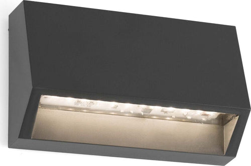 MUST 96 Lampada da parete grigio scuro Illuminazione/Illuminazione per interni/Illuminazioni per pareti/Applique Led Mall Home - Napoli, Commerciovirtuoso.it