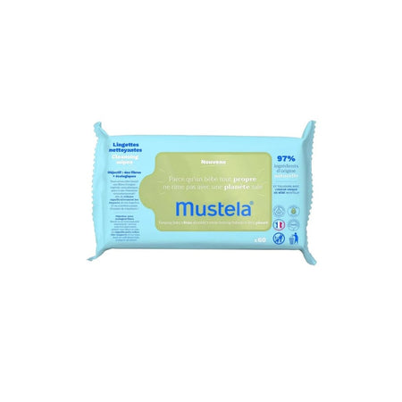 Mustela Salviette Detergenti 60 Pezzi