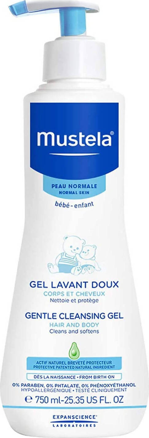 MUSTELA Detergente Delicato 750ml con dosatore Per Bambini e Neonati Gel Lavant Doux Igiene Sanitaria Gioia del Bimbo - Villa San Giovanni, Commerciovirtuoso.it
