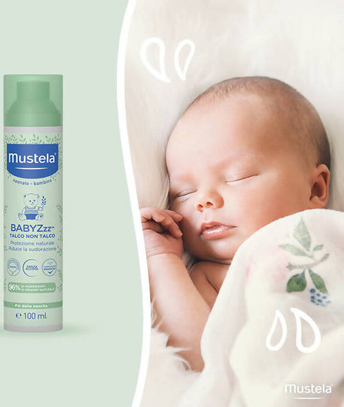 MUSTELA Talco Non Talco BABYZzz 100ml Spray Anti Zanzare Specifico per Neonati e Bebè 96% Naturale 0 Alcol Talco Non Talco Sanitaria Gioia del Bimbo - Villa San Giovanni, Commerciovirtuoso.it