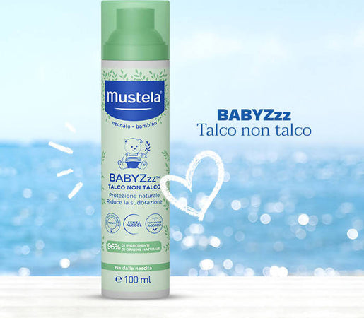 MUSTELA Talco Non Talco BABYZzz 100ml Spray Anti Zanzare Specifico per Neonati e Bebè 96% Naturale 0 Alcol Talco Non Talco Sanitaria Gioia del Bimbo - Villa San Giovanni, Commerciovirtuoso.it
