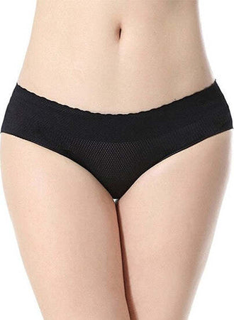 Mutanda Imbottita Glutei Slip Push Up Di Colore Beige O Nero Varie