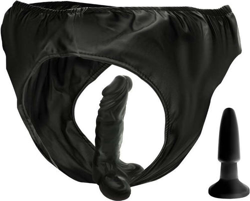 Mutandina Con Dildo E Plug Indossabili Internamente E Intercambiabili Darkness Dildo Indossabile Salute e cura della persona/Erotismo e contraccezione/Sex toys/Sex toys anali/Plug anali Kondorama - Martinsicuro, Commerciovirtuoso.it
