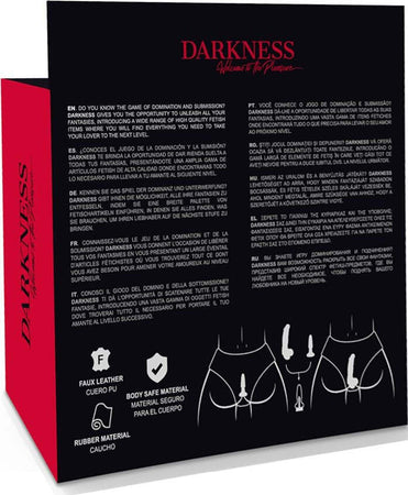Mutandina Con Dildo E Plug Indossabili Internamente E Intercambiabili Darkness Dildo Indossabile Salute e cura della persona/Erotismo e contraccezione/Sex toys/Sex toys anali/Plug anali Kondorama - Martinsicuro, Commerciovirtuoso.it