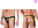 Mutandina Uomo In Neoprene Nero Con Bordo Giallo Aperta Dietro Taglia S 136189 Open For Now Bottoms – Yellow Salute e cura della persona/Erotismo e contraccezione/Abbigliamento erotico/Uomo/Slip Kondorama - Martinsicuro, Commerciovirtuoso.it