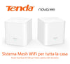 Sistema Home Mesh Wi-Fi AC1200 TENDA NOVA MW3 - 2 Pack