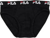 3 Paia. Slip uomo Fila- con elastico esterno- con logo in cotone elasticizzato