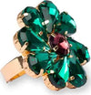 MYA-ACCESSORIES-|-Anello-in-metallo-regolabile-con-fiore-in-vetro