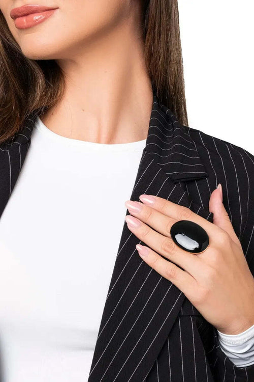MYA-ACCESSORIES-|-Anello-regolabile-in-metallo-con-placchetta-ovale-smaltata