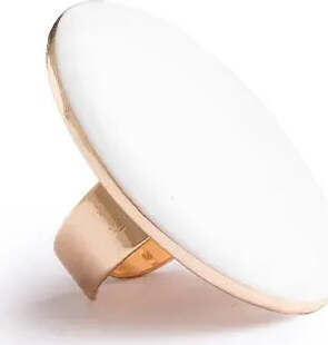MYA-ACCESSORIES-|-Anello-regolabile-in-metallo-con-placchetta-ovale-smaltata