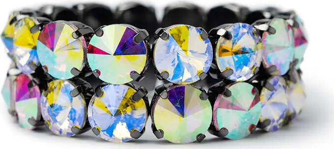 MYA-ACCESSORIES-|-Bracciale-a-2-fili-con-pietre-in-vetro