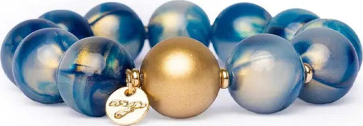 MYA-ACCESSORIES-|-Bracciale-elastico-con-sfere-dalle-nuances-blu