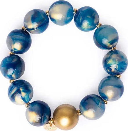 MYA-ACCESSORIES-|-Bracciale-elastico-con-sfere-dalle-nuances-blu