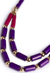 MYA-ACCESSORIES-|-Collana-a-due-fili-in-resina