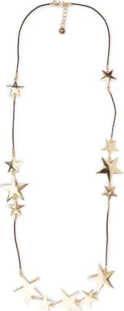 MYA-ACCESSORIES-|-Collana-con-laccio-in-cuoio-e-stelle