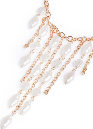MYA-ACCESSORIES-|-Collana-girocollo-con-pietre-in-acrilico-perlate-pendenti