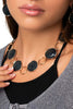 MYA-ACCESSORIES-|-Collana-girocollo-in-metallo-con-cerchi-marmorizzati