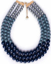 MYA-ACCESSORIES-|-Collana-girocollo-multilinee-con-sfere-in-acrilico