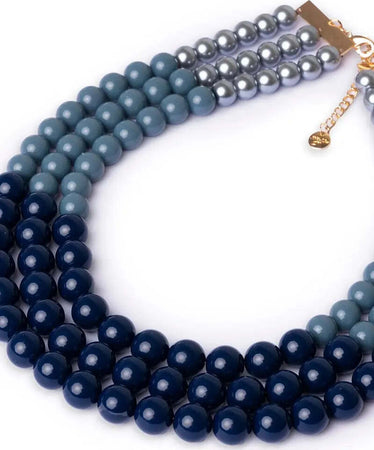 MYA-ACCESSORIES-|-Collana-girocollo-multilinee-con-sfere-in-acrilico