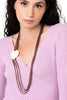MYA-ACCESSORIES-|-Collana-multifilo-con-laccio-bronzato-con-inserto-cuore-in-acrilico