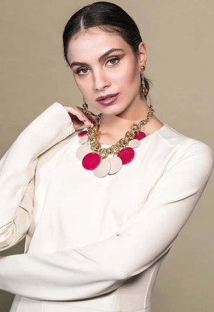 MYA-ACCESSORIES-|-Collana-oro-con-dischi