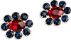 MYA-ACCESSORIES-|-Orecchini-a-clip-a-forma-di-fiore-in-vetro