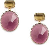 MYA-ACCESSORIES-|-Orecchini-di-metallo-con-vetro
