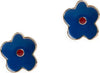 MYA-ACCESSORIES-|-Orecchini-in-metallo-con-fiore-smaltato